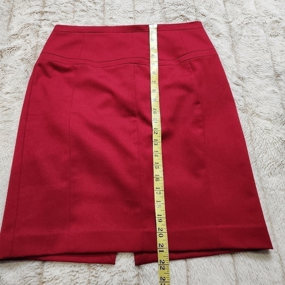Pencil skirt red color Size 6 EXPRESS DESIGN STUDIO - Picture 13 of 16